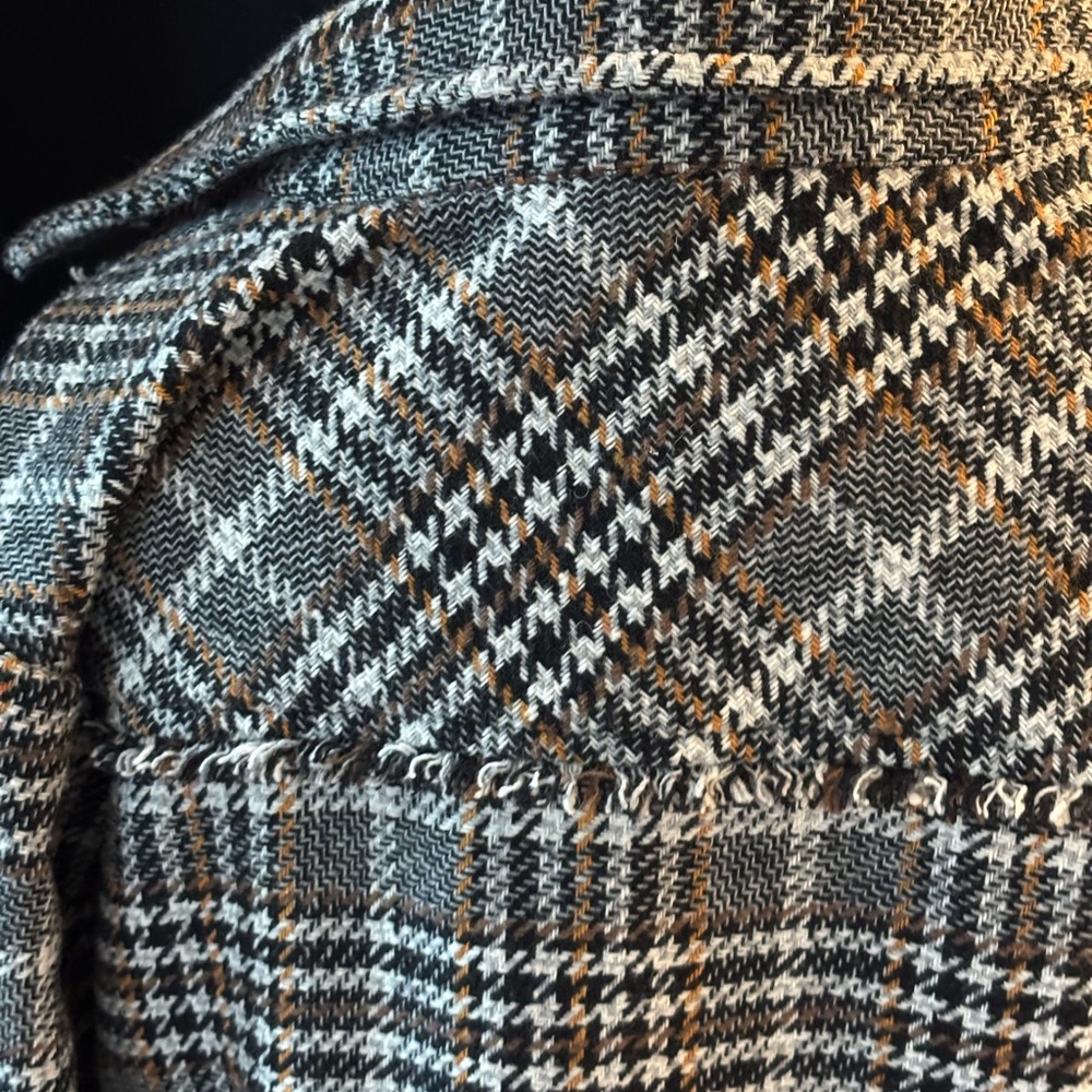 Yest Houndstooth Patterned Jacket - image 2